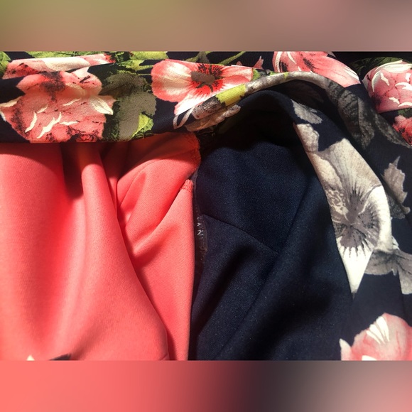 Connected Apparel Sleeveless Floral Print Dress NWT - Picture 7 of 9